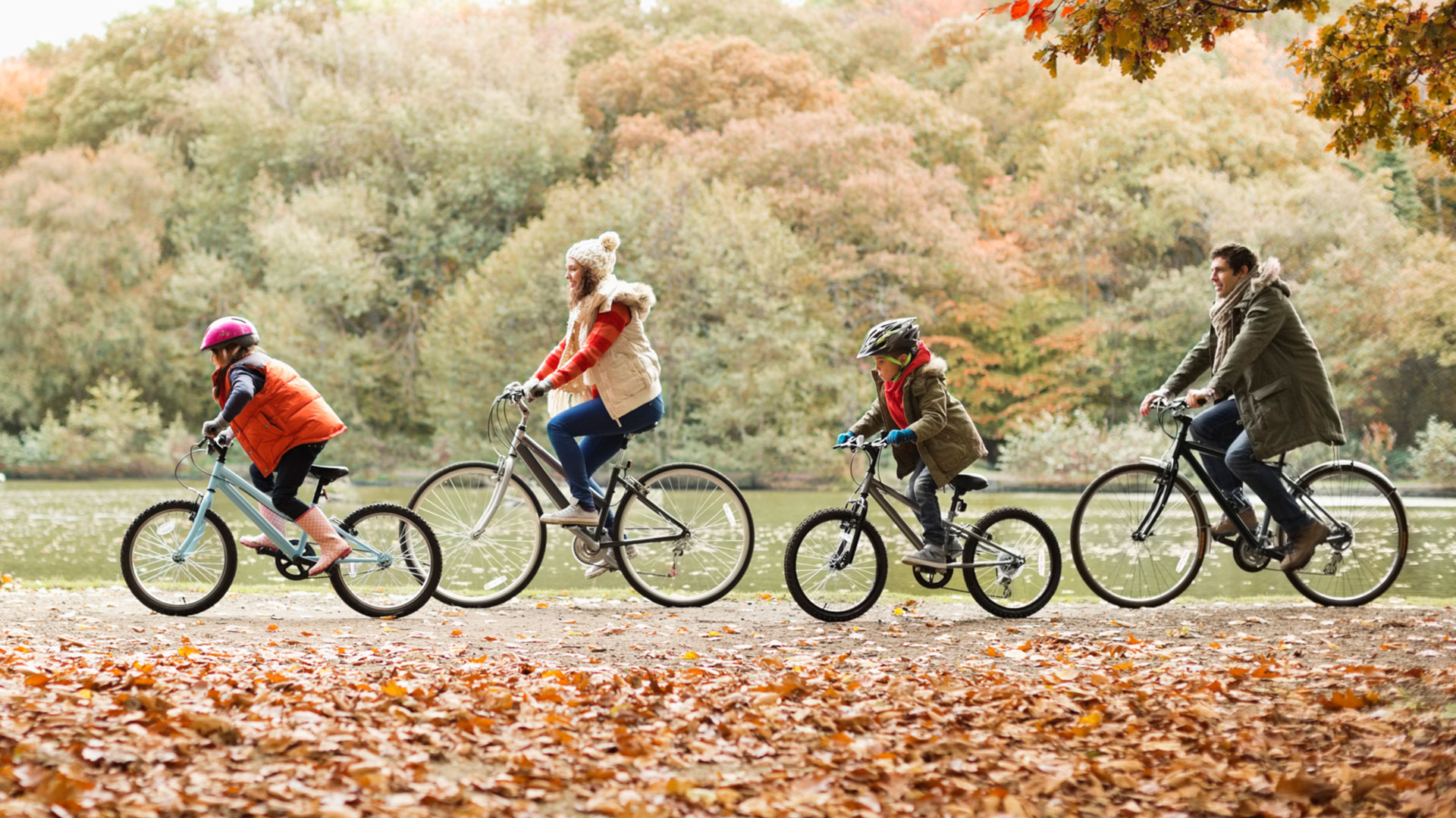 family-biking